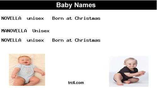 novella baby names